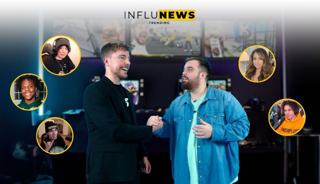 ¿Quiénes son los Streamers que a MrBeast en su próximo
